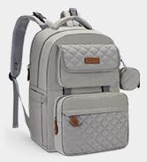 Breast Pump Bag, Diaper Bag Tote with 4 Cooler Pockets, Double-Layer Work Bag for Breastfeeding M...