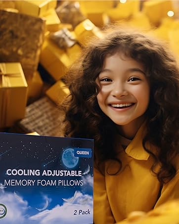 cooling luxury adjustable pillows