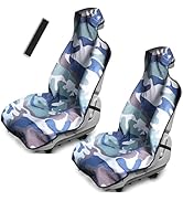SCOMANAGE Waterproof Stain Resistant Towel Car Seat Cover,Universal Non-Slip for Car, Truck, SUV,...