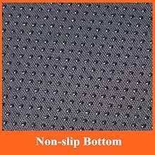The natural rubber non-slip bottom automotive seat cushions keep the car seat cushion in place