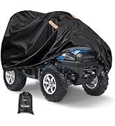 Nilight ATV Cover Waterproof 420D Heavy Duty Ripstop Material 4 Wheeler Quad Cover All Season Wea...