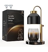 AIKUT Candle Warmer Lamp, with 2 Bulbs,Timer & Dimmer,Compatible with Large Yankee Candle Jars,3 ...