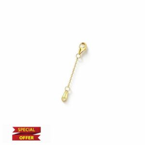14K Gold Necklace Extender for Women