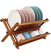 Utoplike 4 pcs Bamboo Kitchen Drawer Dividers Large, Adjustable Drawer Organizers, Spring Loaded,...