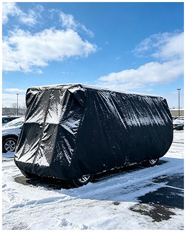 moveland 6 Passenger Golf Cart Storage Cover Compatible with E Z GO, Club Car, Yamaha - Dustproof...
