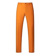 MOGU Men's Slim Fit Plaid Suit Set – Sport Coat Blazer, Vest & Pants (Each Sold Separately) for W...