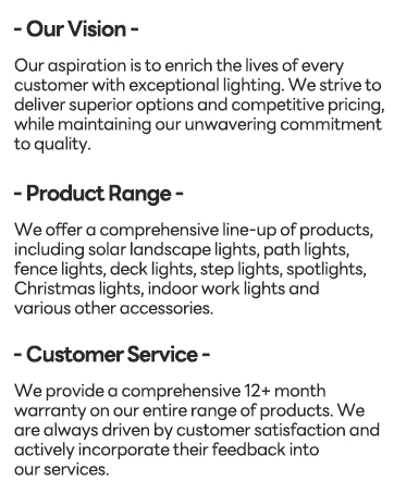 COXSENI solar lights