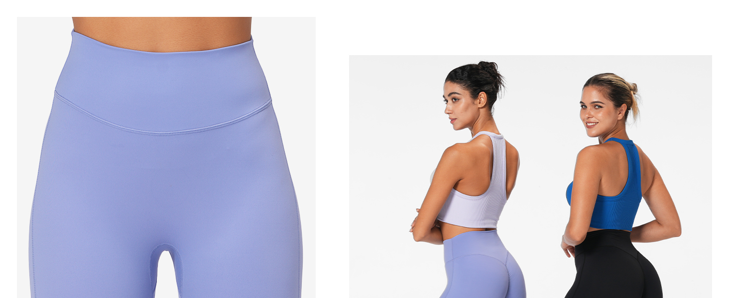 Sunzel Sunzfly Hidden Butt Scrunch Mini Flare Leggings for Women