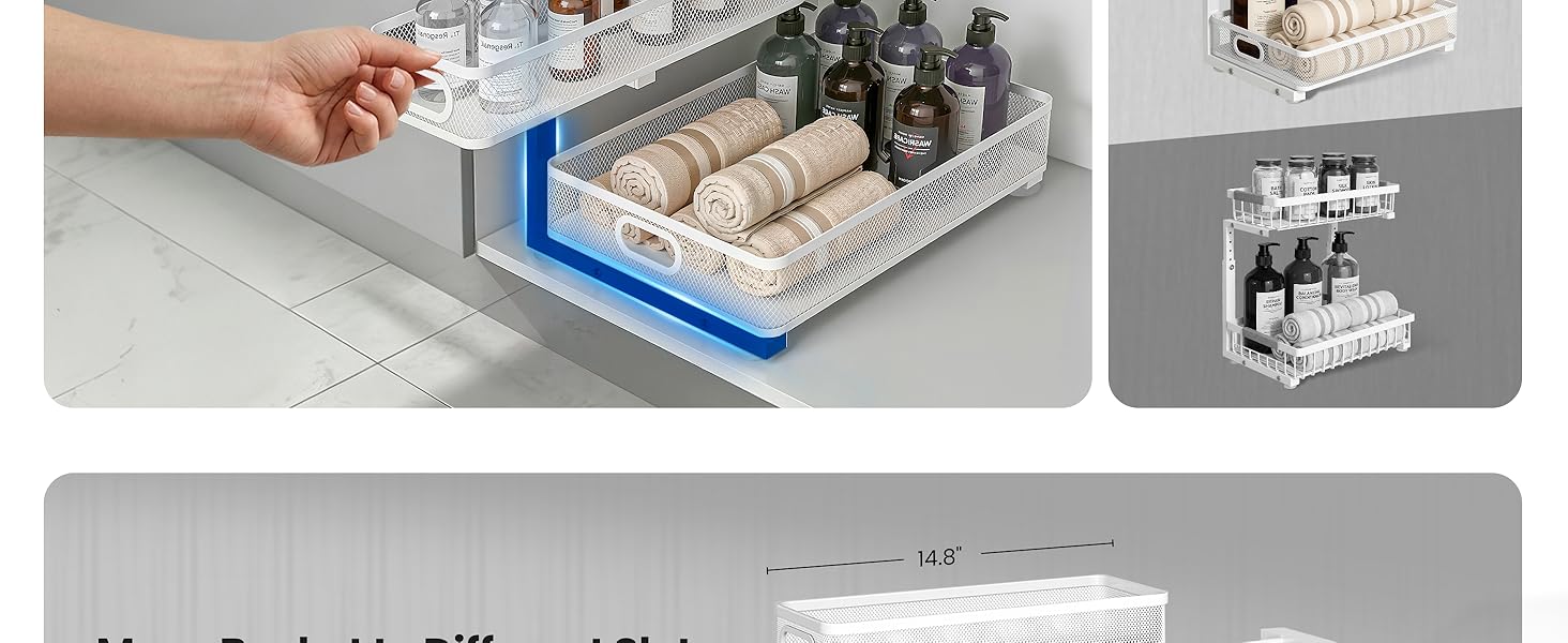 under sink organizer
