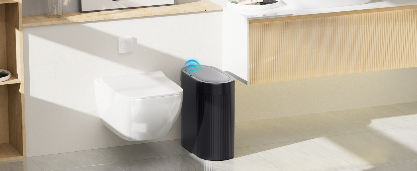 bathroom trash can
