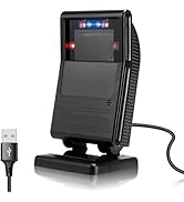 MUNBYN 1D 2D Barcode Scanner IOBC01 Hands-Free Barcode Scanner Omnidirectional PDF417 Data Matrix...