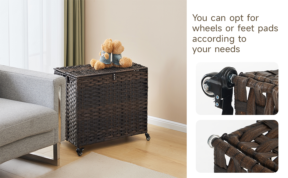 Laundry Hamper with Lid