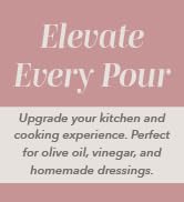 COOK WITH COLOR Glass Olive Oil Bottle Dispenser - 2 Pack- 17oz Oil and Vinegar Cruet - Olive Oil...