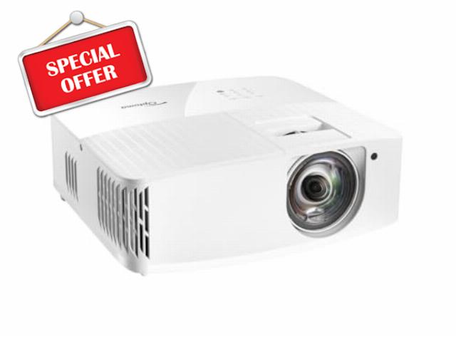 Optoma UHD35STX 4K UHD Short Throw Gaming and Home Entertainment Projecto