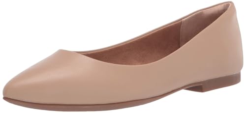 Amazon Essentials Women's Pointed-Toe Ballet Flats