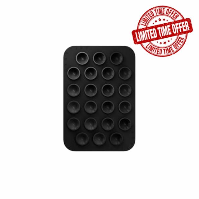 CASETiFY Snappy Snap & Stick Cardholder Stand Magsafe Compatible - Black