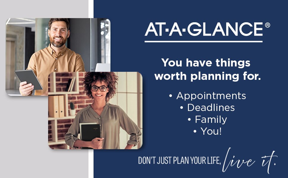 AT A GLANCE you have things worth planning for