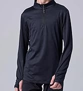 5 Pack Boys Athletic Shirts, Youth Activewear Dry Fit Tshirts for Kids, Short Sleeve Tees, Bulk A...