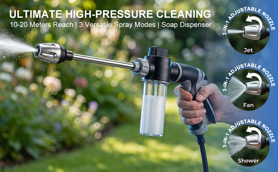 high pressure hose nozzle