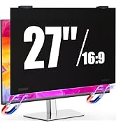 AEGIVIXE Magnetic Monitor Privacy Screen 24 inch 16:9 Aspect Ratio for Frameless Thin Bezel Compu...