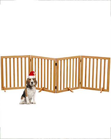 Wooden Foldable Dog Gate