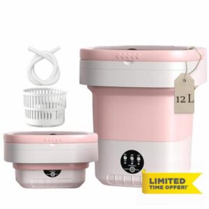 Portable Washing Machine with Spin Basket