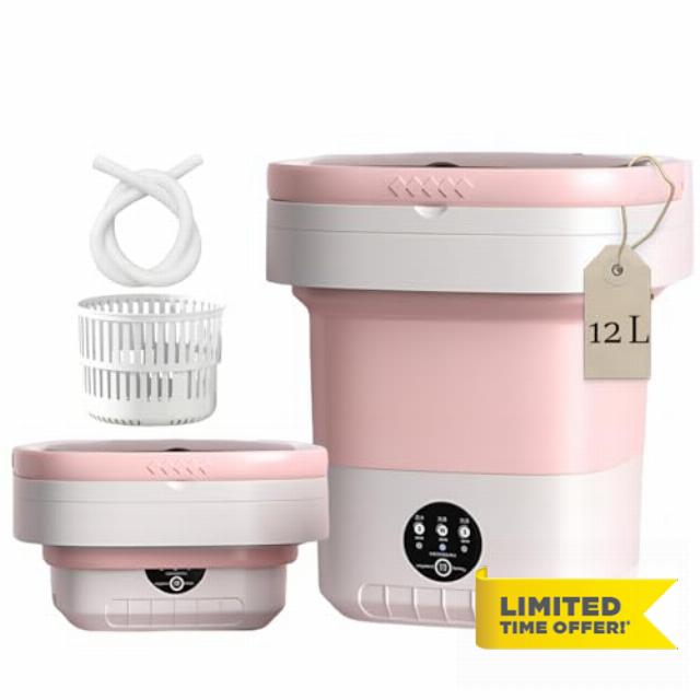 Portable Washing Machine with Spin Basket