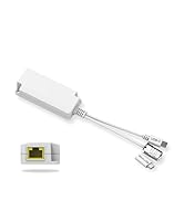 PoE to USB 5V 2.5A with USB Type A Female Port, PoE Splitter 5V IEEE 802.3af Standard Compliant P...