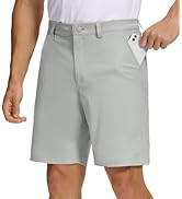 Willit Men's Golf Shorts 10" Stretch Quick Dry Hiking Cargo Shorts for Dress Casual Work with Poc...