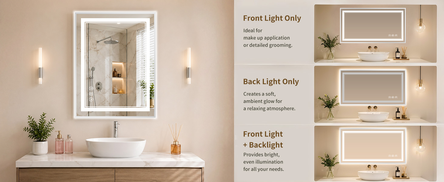led mirror for bathroom