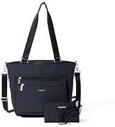 Baggallini Carryall Expandable Lightweight Travel Tote 22" Packable Folding Compact Nylon Washabl...