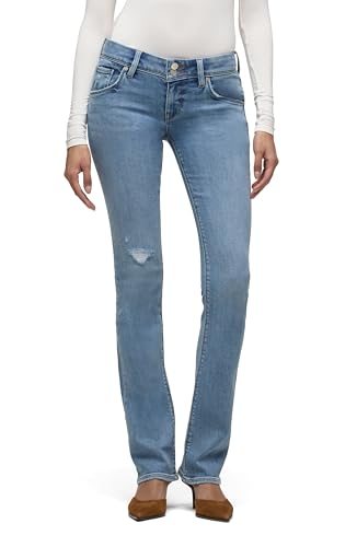 HUDSON Women's Beth Baby Bootcut Jean with Back Flap Pockets