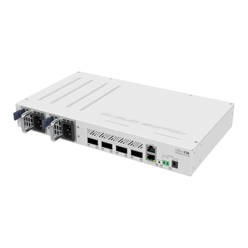 MikroTik CRS504-4XQ-IN Cloud Router Switch 650MHz 4xQSFP28 Compatible with 40G