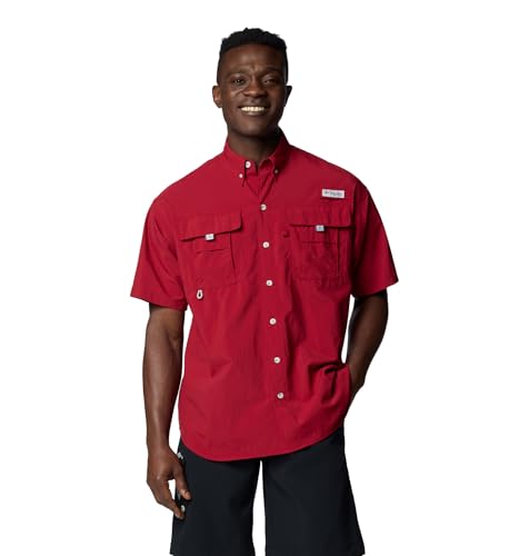 Columbia Men's PFG Bahama II Short Sleeve Fishing Shi