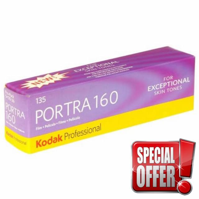 Kodak 35mm Professional Portra Color Film (ISO 160) 6031959
