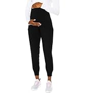 Med Couture Maternity V-Neck Scrub Top, 2 Pockets, Stretchy Side Panels with a Flattering Fit for...
