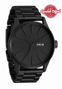 NIXON Sentry SS A356 - 100m Water Resistant Men's Analog Classic Watch (42mm Watch Face