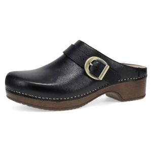 Dansko Baylor Slip-On Mule Clogs for Women - Memory Foam and Arch Support for All -Day Comfort and Support - Lightweight EVA Outsole for Long-Lasting Wea