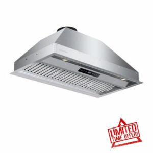 1200 CFM 36 Inch Built-In/Insert Range Hood