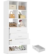 Homieasy Bed Frame with 2 Drawers-2