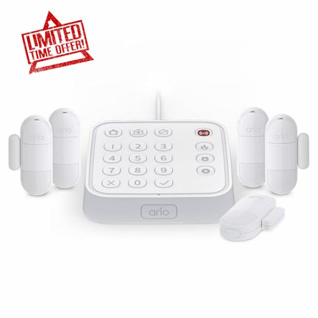 Arlo Home Security System - Alarm System with Wired Keypad Sensor Hub