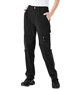 Rdruko Women's Cargo Capris Lightweight Quick Dry Hiking Travel Summer Casual Pants with Pockets