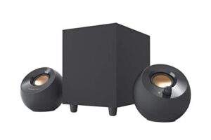 Creative Pebble Plus 2.1 USB-Powered Desktop Speakers with Powerful Down-Firing Subwoofer and Far-Field Drivers