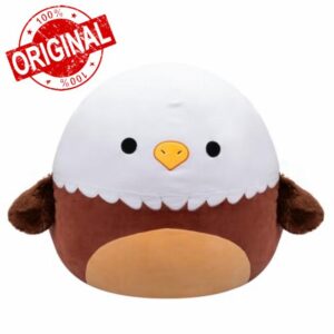 Squishmallows Original 20-Inch Edward Bald Eagle with Fuzzy Wings - Official Jazwares Jumbo Plush
