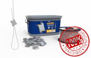 Gripple GRIPZ Adjustable Cable Hanger Combo Pack – Multi-Purpose Cable Suspension Kit for Ductwork