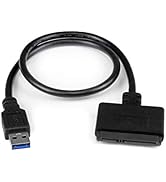 StarTech.com 12in Latching SATA Cable - SATA cable - Serial ATA 150/300/600 - SATA (R) to SATA (R...