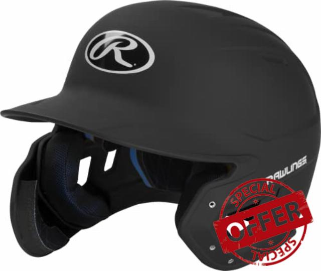 Rawlings | MACH Adjust Baseball Batting Helmet | Adjustable Face Guard | Matte | JR & SR Sizes | Multiple Colors