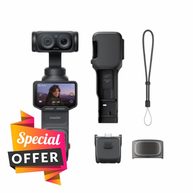 Insta360 Luna Ultra - 8K Vlogging Camera with Dual Leica Lenses
