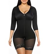 YIANNA Fajas Colombianas Shapewear for Women Tummy Control Post Surgery Compression Garment with ...