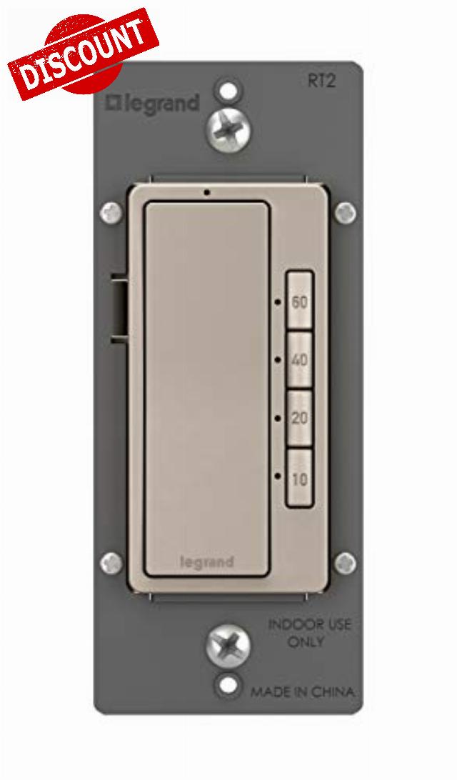 Legrand Radiant Digital Countdown Timer Switch for Lights